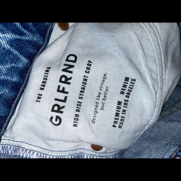 GRLFRND Karolina High Rise Straight Crop - Picture 5 of 5